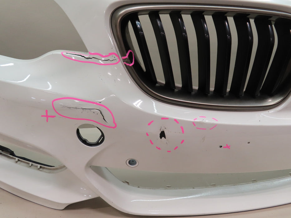 2014-2021 BMW 2 SERIES F22 F23 M SPORT FRONT BUMPER COVER PANEL OEM 8055299