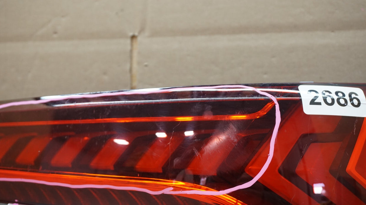 2020-2022 AUDI Q7 REAR RIGHT PASSENGER SIDE TAIL LIGHT LED OEM 20 21 22