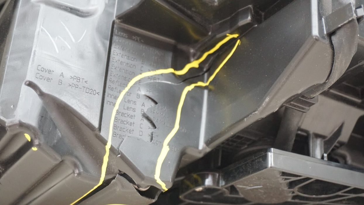 2022-2024 INFINITI QX60 FRONT RIGHT PASSENGER SIDE LED HEADLIGHT OEM 22 23 24
