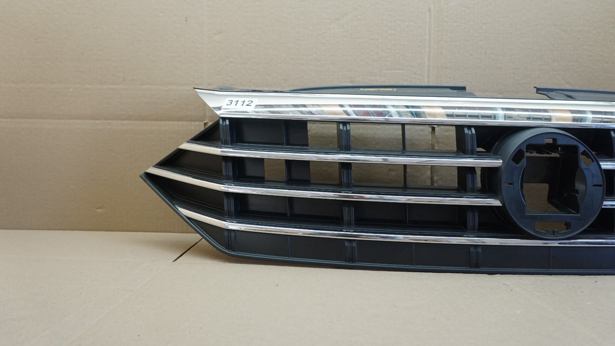 2019-2020 VOLKSWAGEN JETTA FRONT BUMPER RADIATOR GRILLE GRILL CHROME OEM 19 20