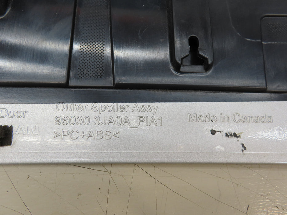 2013-2020 INFINITI QX60 JX35 REAR UPPER TAILGATE TRUNK SPOILER OEM