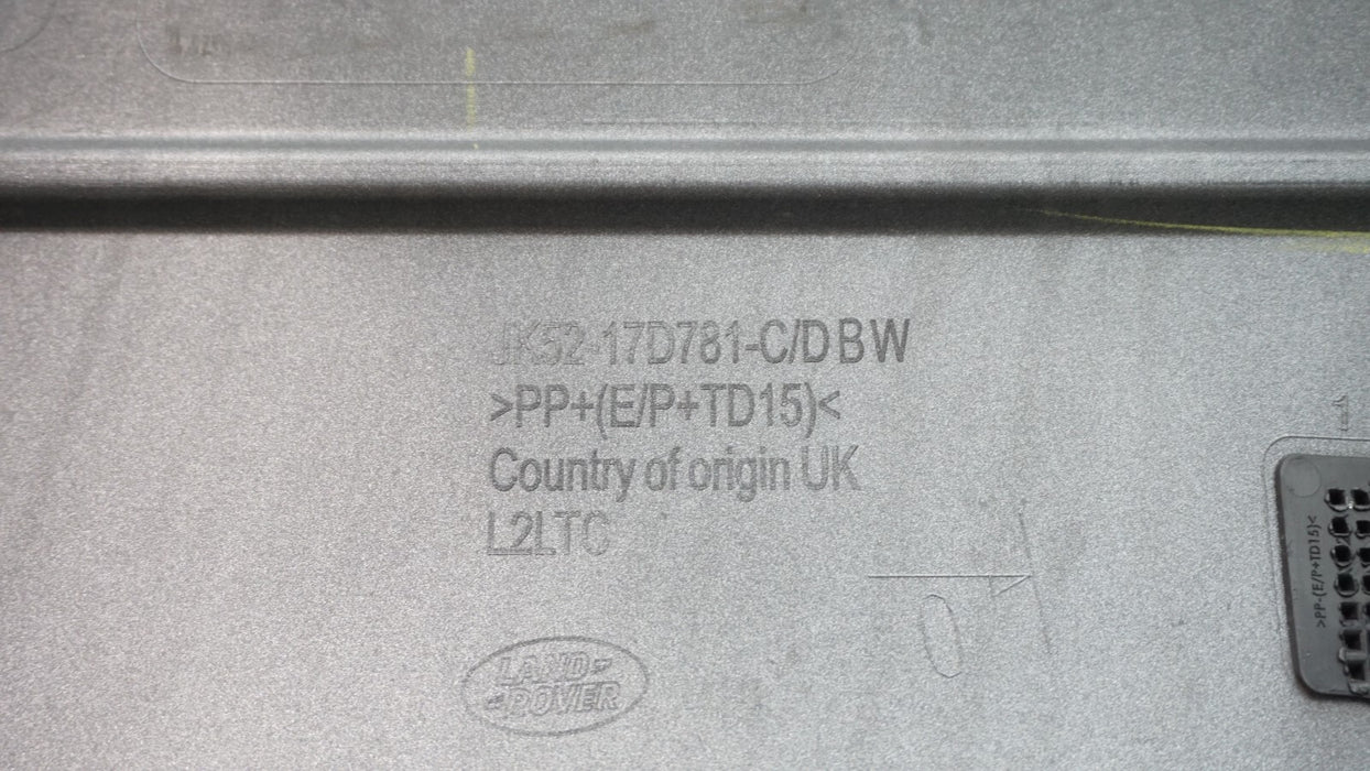 2014-2018 LAND ROVER RANGE ROVER HSE REAR BUMPER COVER PLASTIC JK52-17D781-C OEM