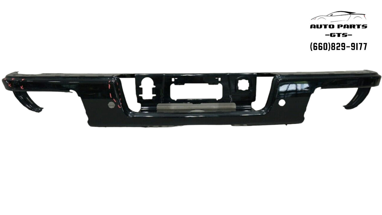 2015-2018 CHEVROLET COLORADO REAR METAL BUMPER COVER W/SENSORS OEM 15 16 17 18
