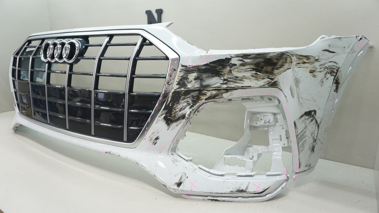 2021-2023 AUDI Q5 FRONT BUMPER COVER W/GRILLE 80A807437 OEM 2020