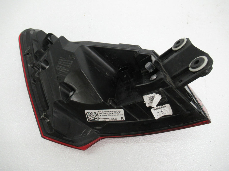 2019 - 2020 AUDI A6 REAR RIGHT PASSENGER SIDE TAIL LIGHT STOP BRAKE LAMP 19 OEM