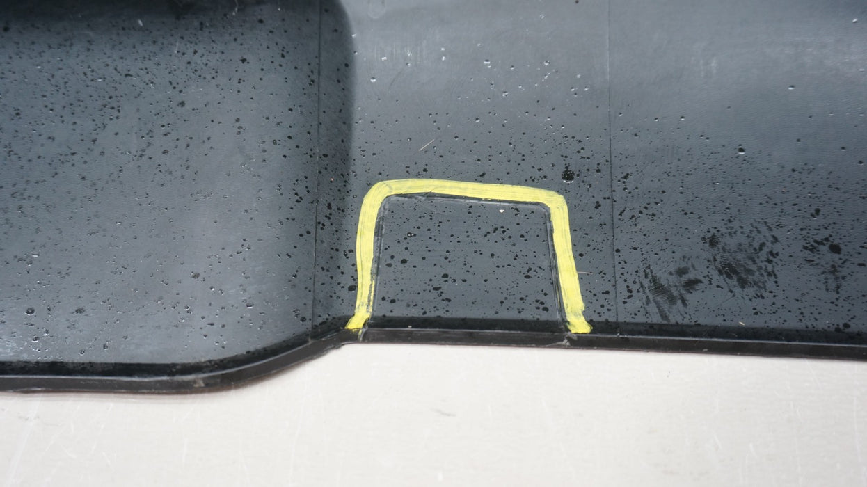 2011-2013 KIA SORENTO REAR LOWER BUMPER COVER PANEL OEM 86612-1U000