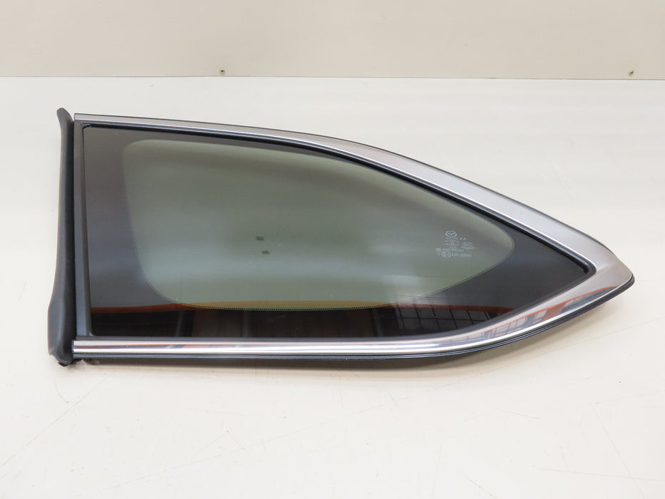 2016-2023 MAZDA CX9 CX-9 REAR LEFT DRIVER SIDE QUARTER GLASS OEM