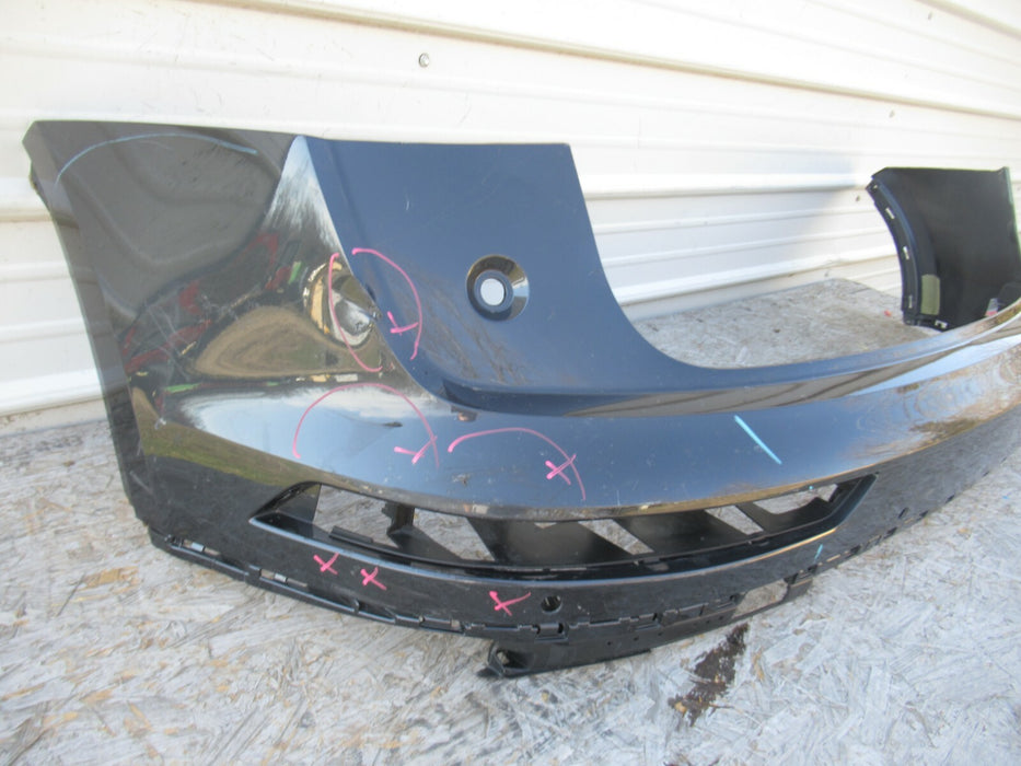 2018-2019 AUDI Q5 REAR BUMPER COVER PANEL W/ PARKING SENSORS HOLES PLASTIC OEM