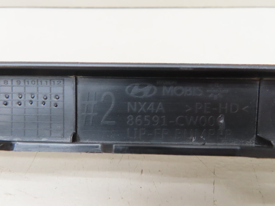 2022 2023 HYUNDAI TUCSON FRONT LOWER BUMPER LIP OEM 86591-CW000