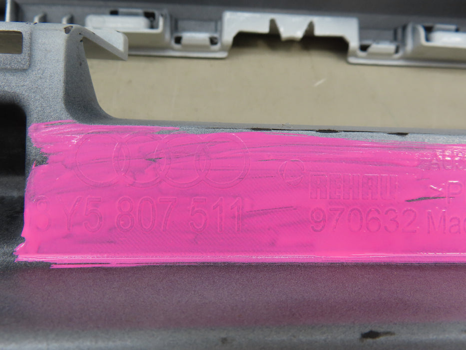 2020-2023 AUDI A3 BASIS REAR BUMPER COVER OEM 8Y5807511