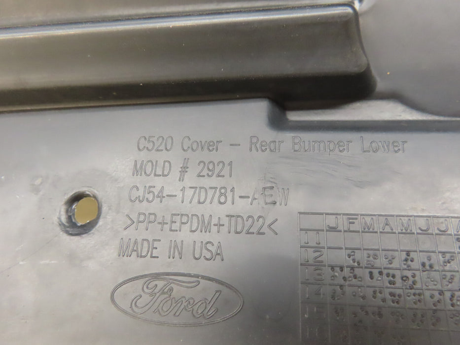 2013-2019 FORD ESCAPE REAR LOWER BUMPER COVER  CJ54-17D781 OEM