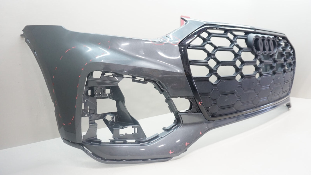 2021-2023 AUDI Q5 FRONT BUMPER COVER W/ GRILLE 80A807437 OEM 21 22 23