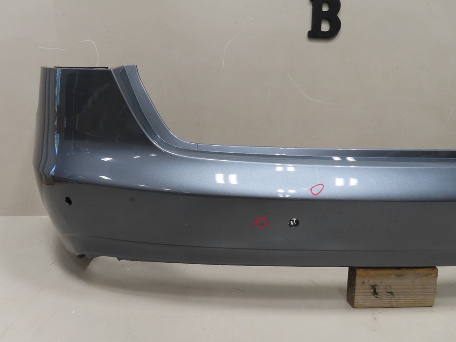 2013-2016 AUDI A4 SEDAN REAR BUMPER COVER PANEL W/ SENSOR HOLE OEM 8K5807511G