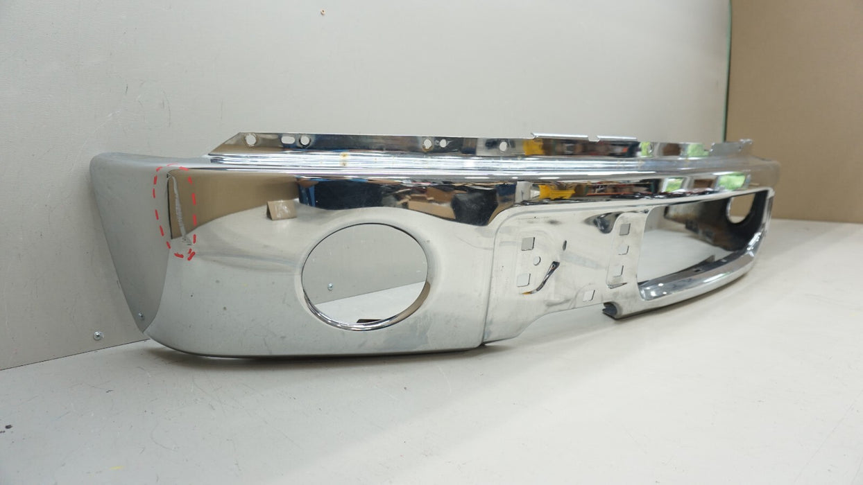2009-2014 FORD F-150 PICKUP FRONT LOWER METAL BUMPER COVER PANEL OEM 9L34-17757