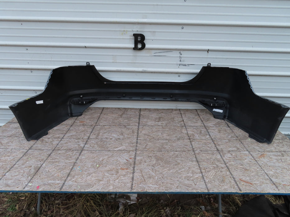 2019 2020 NISSAN ALTIMA REAR BUMPER COVER OEM W/LOWER VALANCER W/SENSOR HOLES