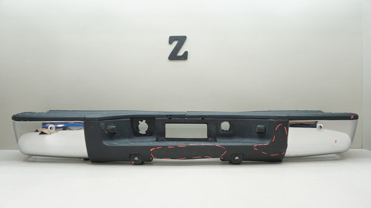 2007-2013 CHEVROLET SILVERADO GMC SIERRA 1500 REAR METAL BUMPER ASSEMBLY OEM