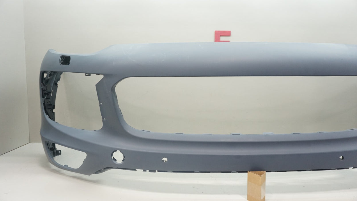2015-2017 PORSCHE CAYENNE FRONT BUMPER COVER PANEL OEM 7P5807221F