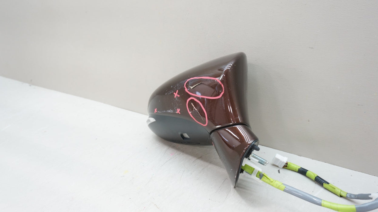 2014-2015 LEXUS GS350 RIGHT PASSENGER SIDE DOOR MIRROR OEM 027486