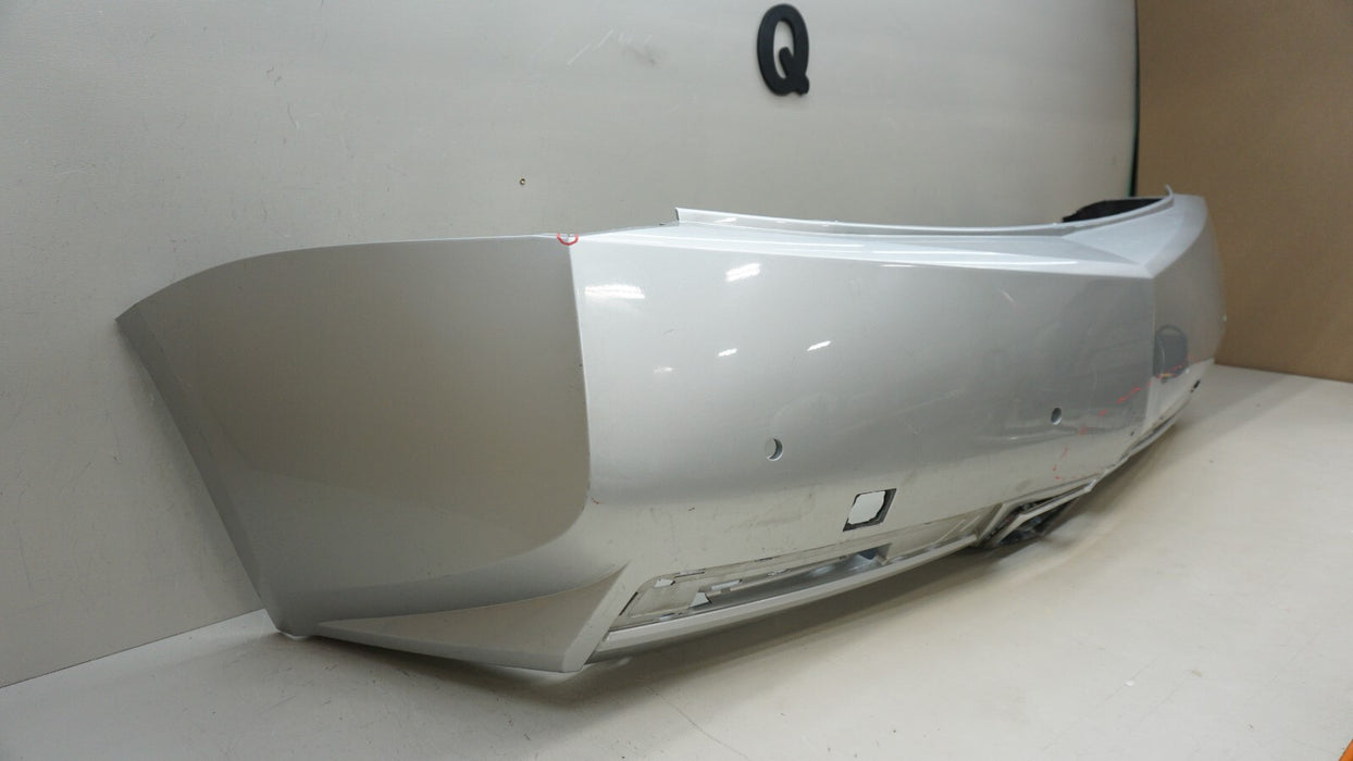 2012-2014 CADILLAC CTS REAR BUMPER COVER W/SENSOR HOLES OEM