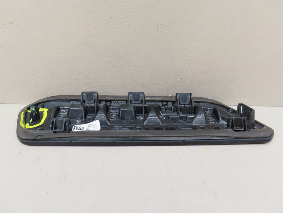 2019-20 RAM 1500 DT RIGHT HOOD BEZEL BLACK HEMI 5.7 OEM 61698 877AA