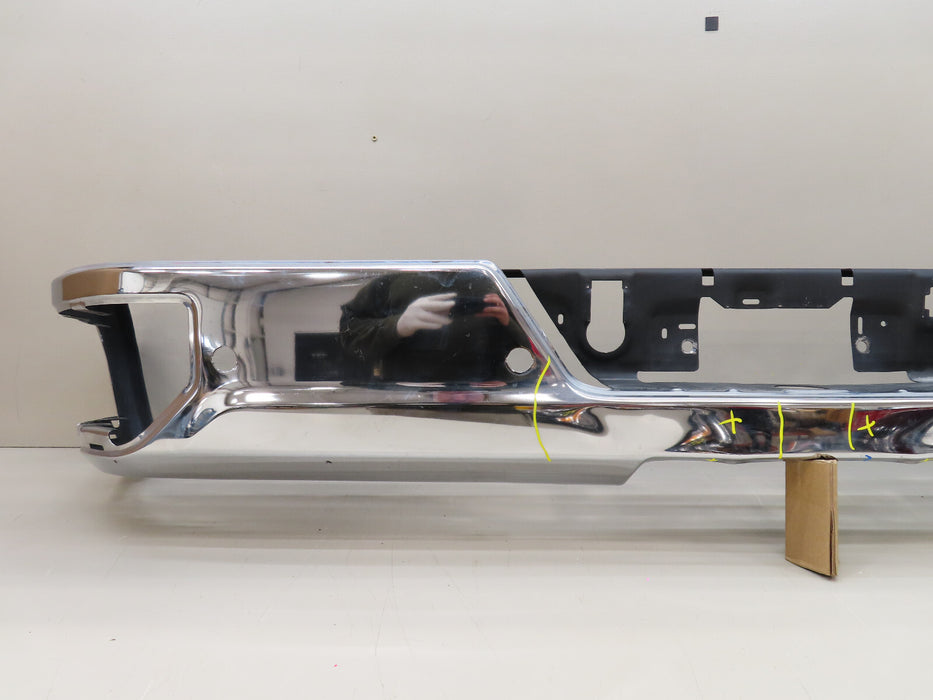 2019-2024 CHEVROLET/GMC SILVERADO/SIERRA 1500 REAR METAL BUMPER OEM