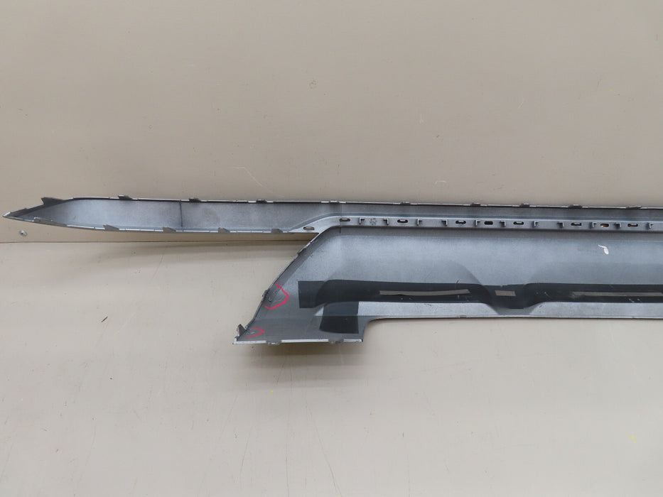 2015-2019 AUDI Q7 REAR LOWER BUMPER COVER DIFFUSER OEM 4M0807568B
