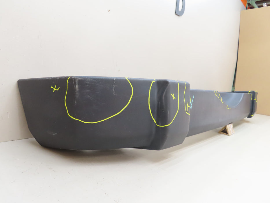 2007-2017 JEEP WRANGLER JL REAR BUMPER COVER OEM 1BD22RXFAE