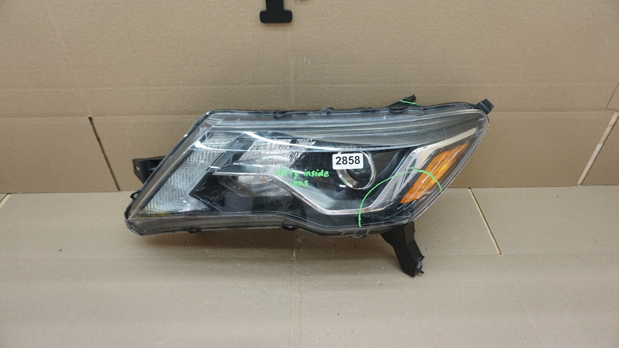 2017-2020 NISSAN PATHFINDER FRONT LH LEFT DRIVER SIDE HEADLIGHT OEM 17 18 19 20