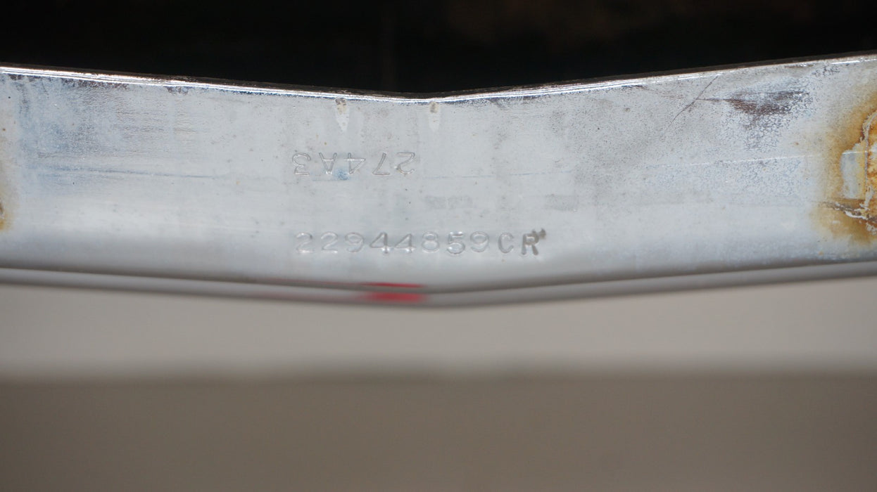 2014-2015 CHEVROLET SILVERADO 1500 FRONT METAL BUMPER COVER OEM