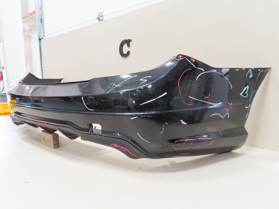 2012 2013 2014 MERCEDES-BENZ W204 C300 C250 REAR BUMPER COVER OEM A2048809047