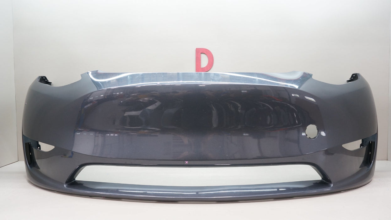 2020-2024 TESLA MODEL Y FRONT BUMPER COVER PANEL OEM 1493745-00-A