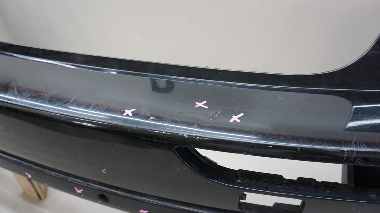 2009-2012 AUDI Q5 REAR BUMPER COVER PANEL W/ SPOILER VALANCE OEM 8R0807385C