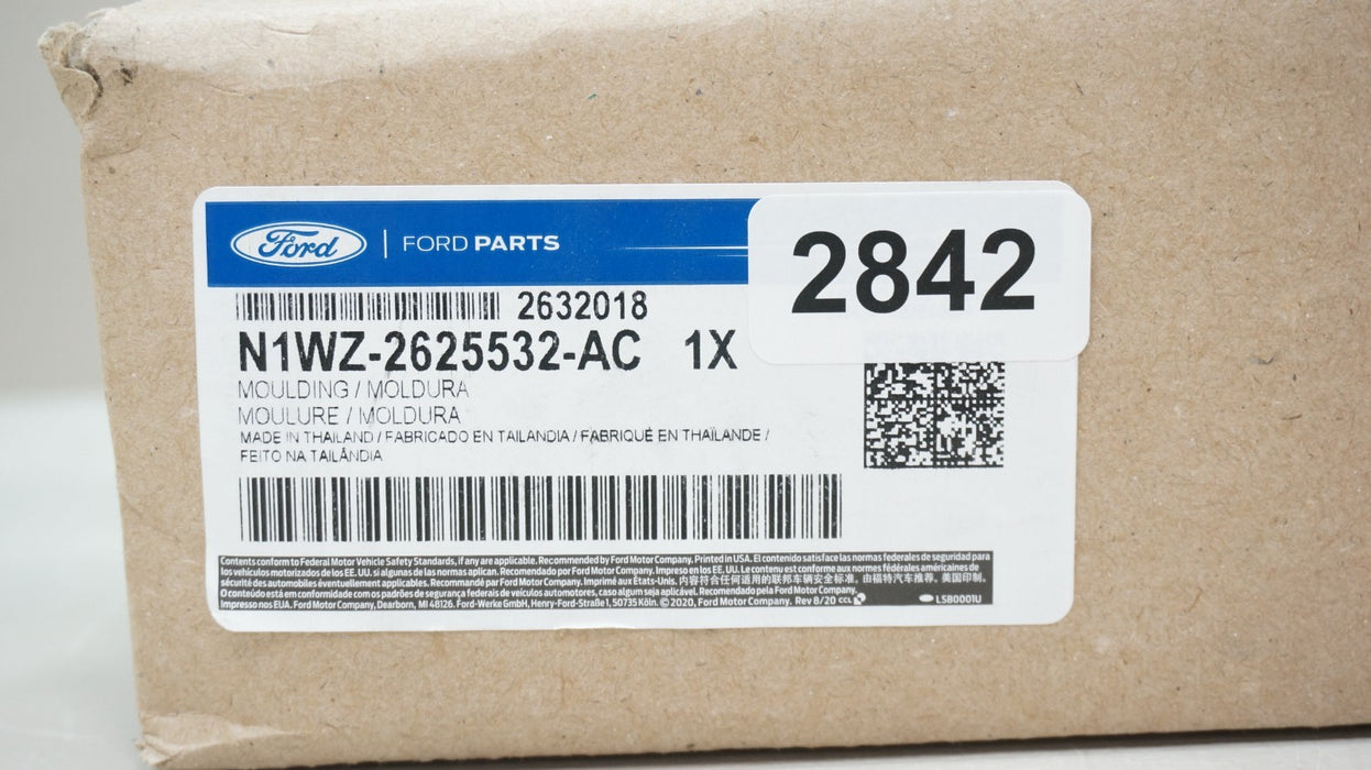 2024-2025 FORD RANGER REAR OUTSIDE DOOR MOLDING TRIM OEM N1WZ-2625532-AC