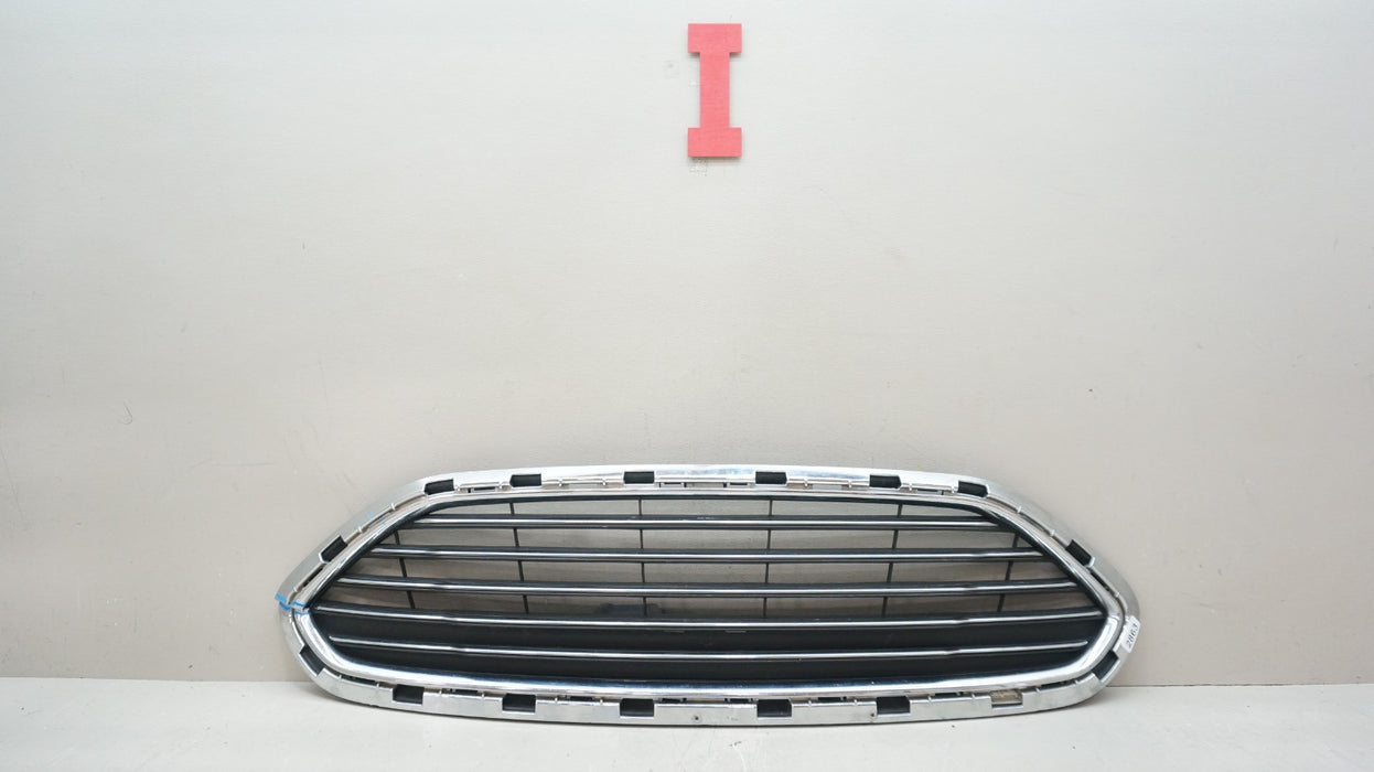 2014-2019 FORD FIESTA FRONT BUMPER UPPER GRILLE GRILL CHROME D2BB-17B968 OEM
