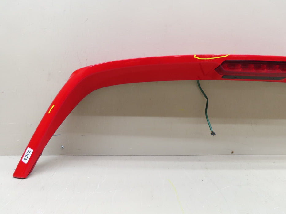 2013-2015 CHEVROLET SPARK REAR TAILGATE SPOILER W/ 3RD THIRD LIGHT OEM 95262126