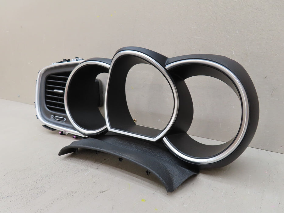 2014-2015 KIA OPTIMA LEFT DASH SPEEDOMETER BEZEL W/ AIR VENT OEM 97480-2TAA0