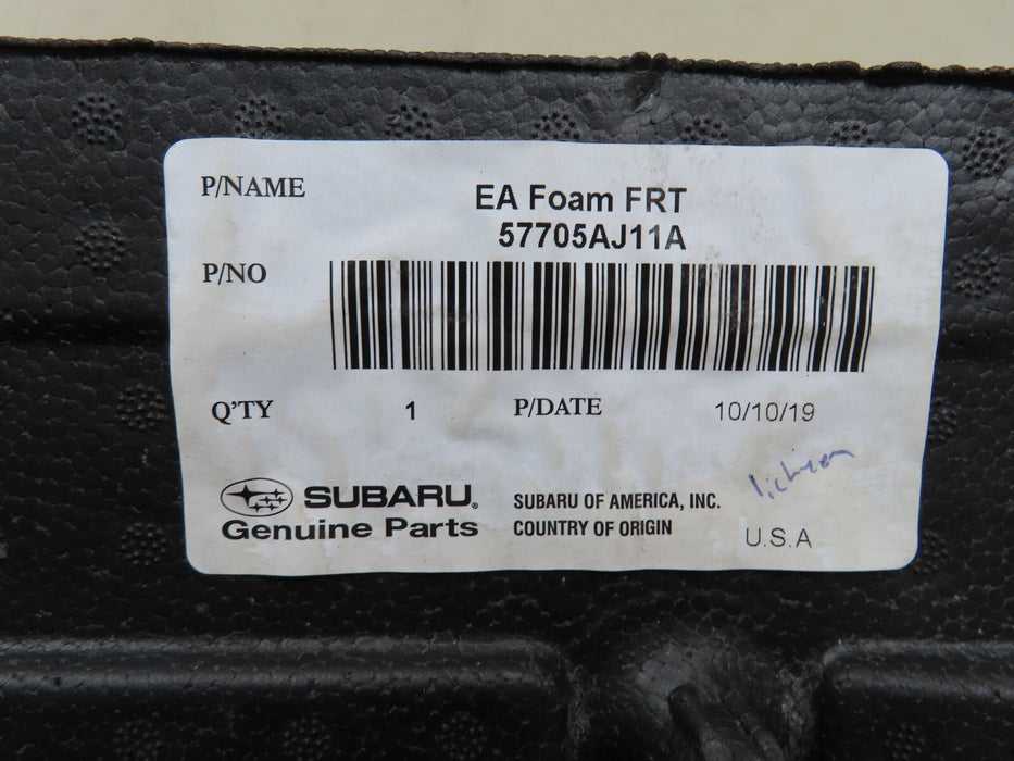 2013-2014 SUBARU LEGACY OUTBACK FRONT BUMPER ENERGY FOAM ABSORBER OEM 57705AJ11A