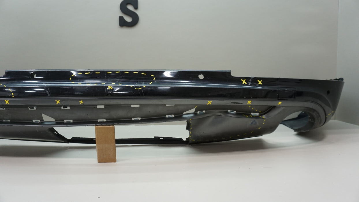 2010-2015 AUD Q7 REAR LOWER BUMPER COVER VALANCE PANEL OEM 4L0807521AK