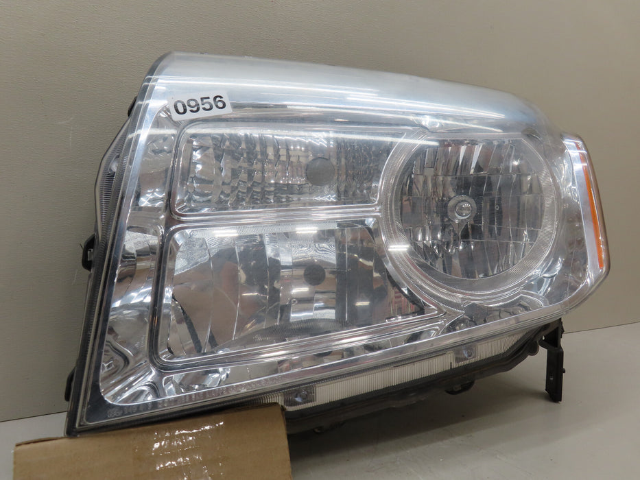 2012 - 2015 HONDA PILOT FRONT LEFT DRIVER SIDE HEADLIGHT LAMP HALOGEN OEM