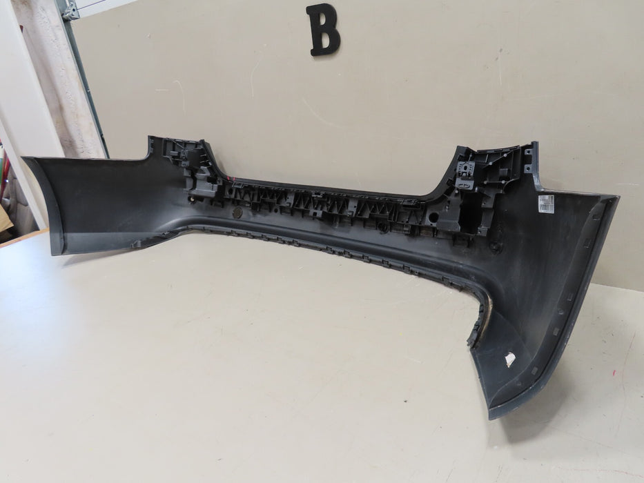 2013-2016 AUDI A4 SEDAN REAR BUMPER COVER PANEL W/ SENSOR HOLE OEM 8K5807511G