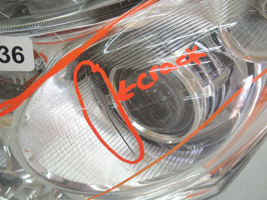 2008-2009 INFINITI G37 FRONT LEFT DRIVER SIDE HEADLIGHT XENON HEAD LAMP OEM