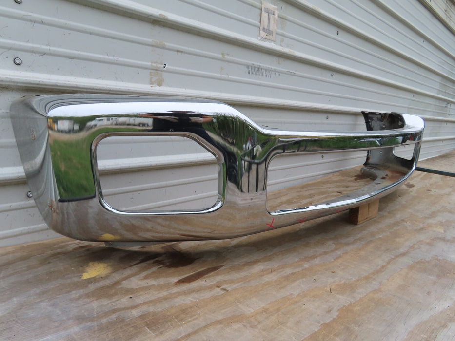 2011-2016 FORD F-250 F-350 SUPER DUTY FRONT BUMPER COVER CHROME OEM BC34-17757