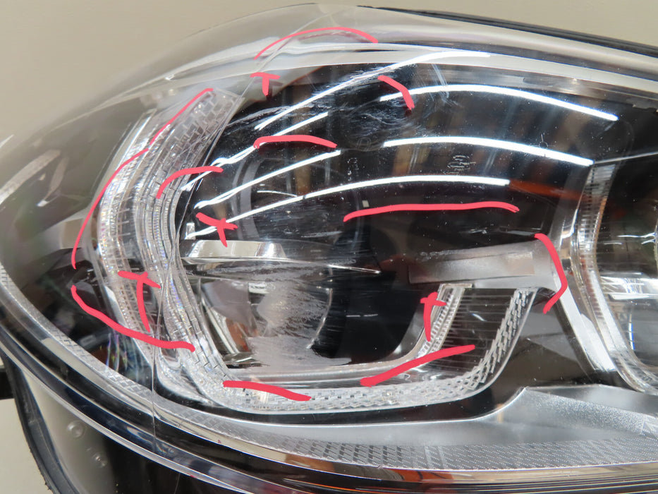 2018-2021 BMW X3 X4 Adaptive LED RIGHT RH Headlight LAMP OEM