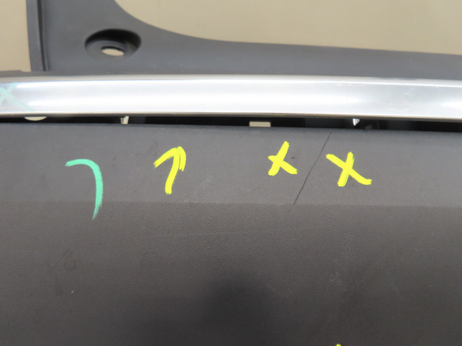2017 2018 2019 CADILLAC XT5 REAR BUMPER COVER OEM 84102921