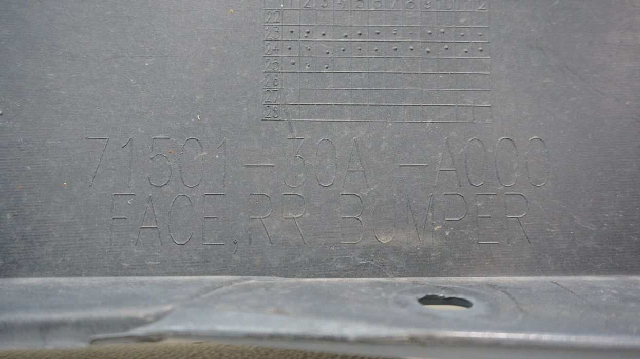 2023-2025 HONDA ACCORD REAR BUMPER COVER PANEL 71501-30A-A000 OEM