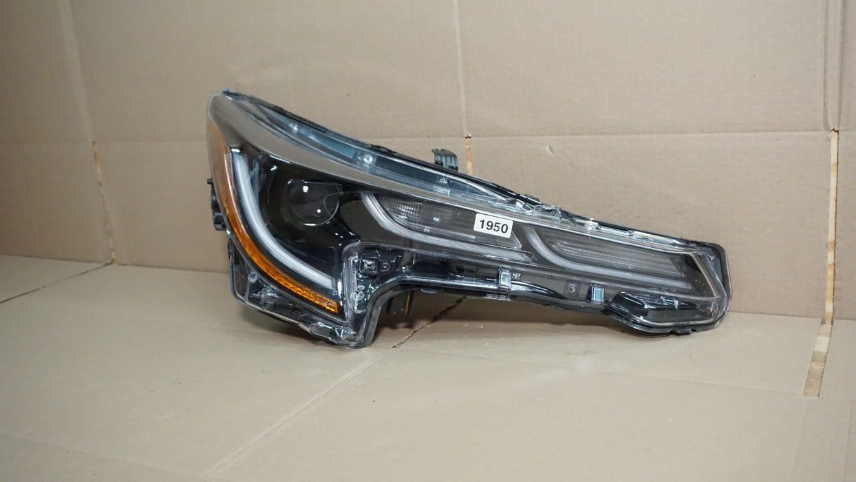 2020-2021 TOYOTA COROLLA RIGHT PASSENGER SIDE HEADLIGHT LED LAMP OEM 20 21