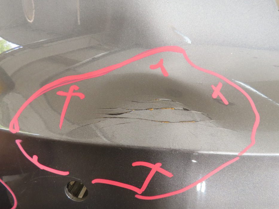 2015 2016 2017 2018 AUDI A8 QUATTRO REAR BUMPER COVER OEM 4H0807511F