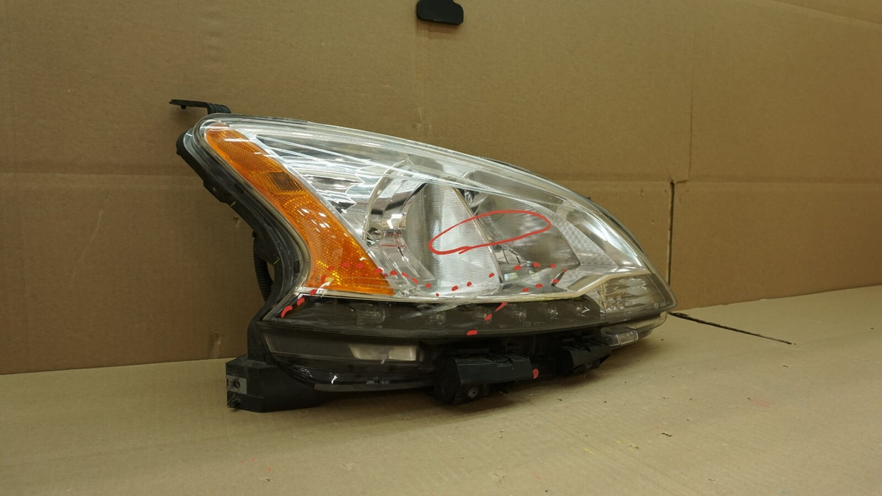 2013-2015 NISSAN SENTRA FRONT RIGHT PASSENGER SIDE HEADLIGHT HALOGEN OEM