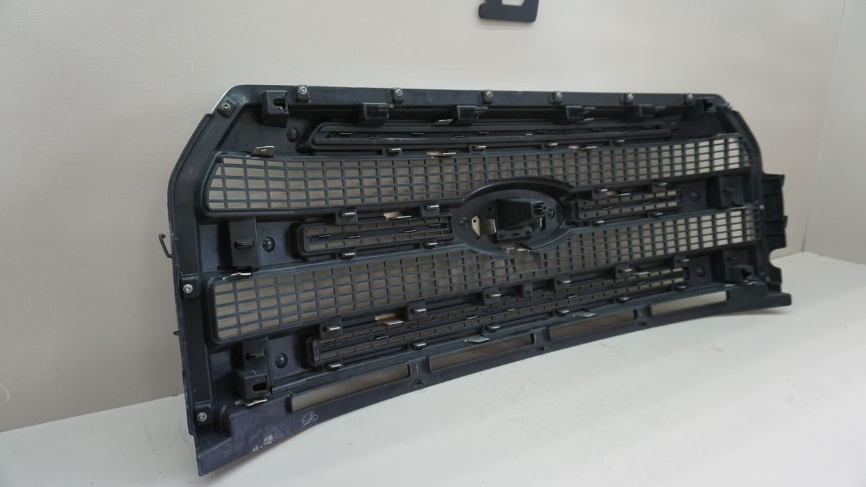 2015-2017 FORD F-150 PLATINUM FRONT BUMPER RADIATOR GRILL GRILLE OEM 15 16 17