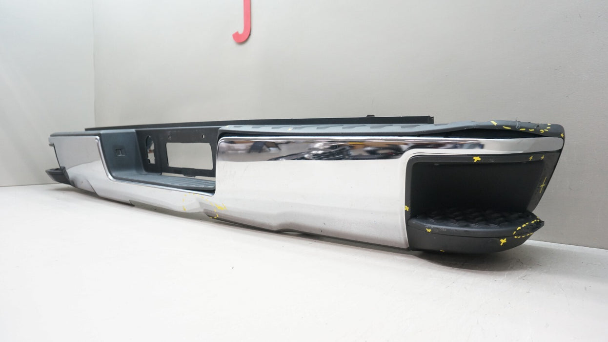 2014-2018 CHEVROLET SILVERADO GMC SIERRA 1500 REAR METAL BUMPER OEM